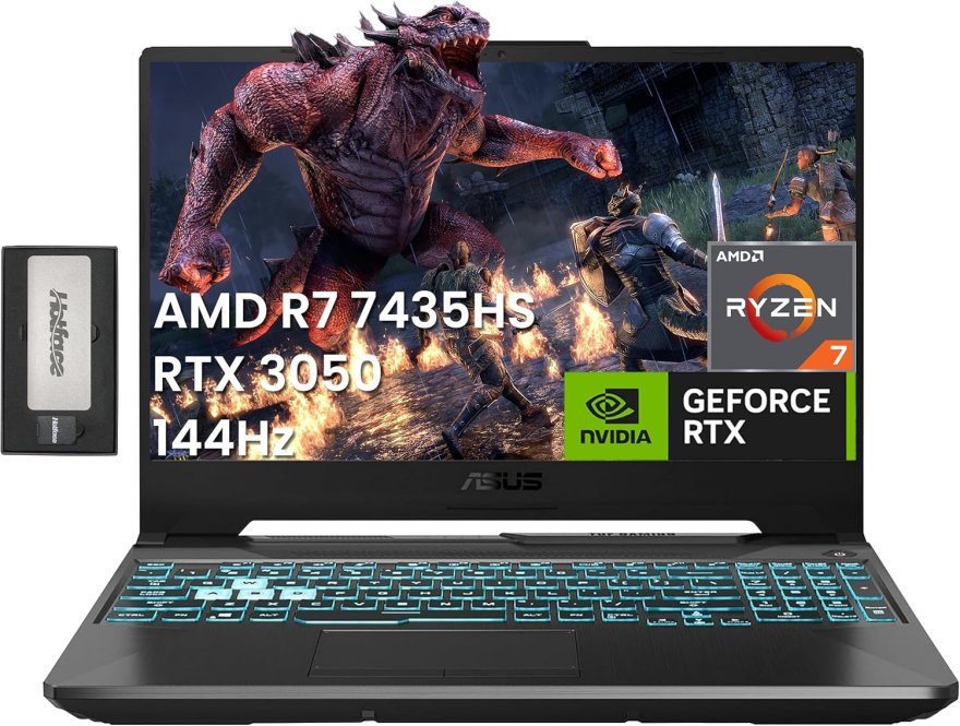 ASUS TUF GAMING 15 R7-16GB-512GB-RTX 4060 